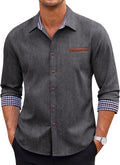 COOFANDY Men's Smart Casual Dress Shirt for Everyday Style