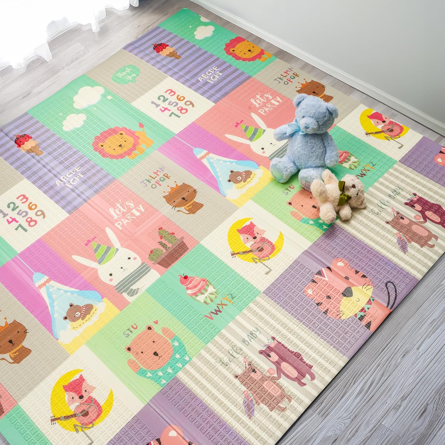 Sorbus Foldable Baby Play Mat - Safe, Portable, and Fun