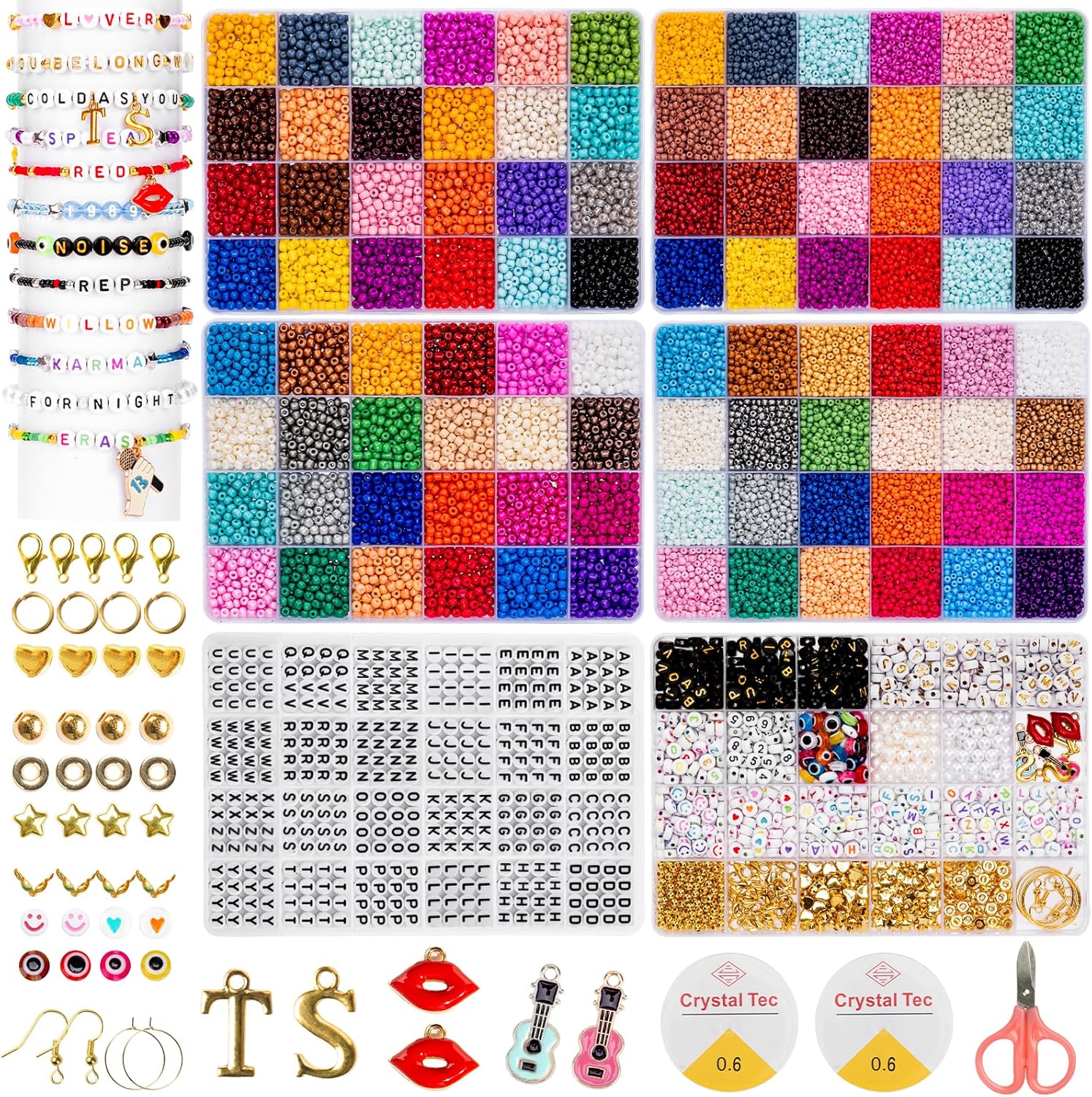 Goldwise Friendship Bracelet Kit for Creative Jewelry Making Fun