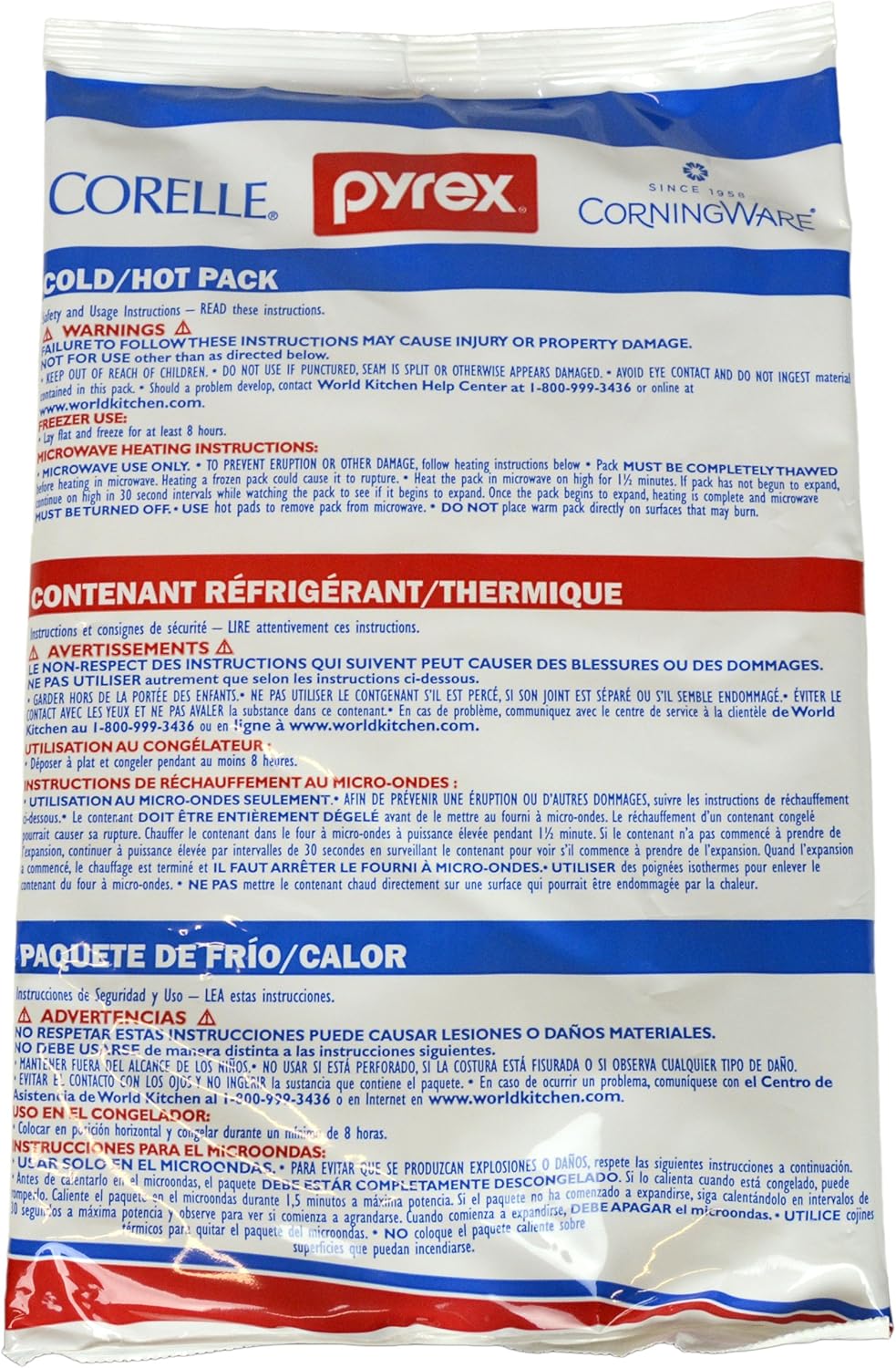 Pyrex Large Cold/Hot Pack
