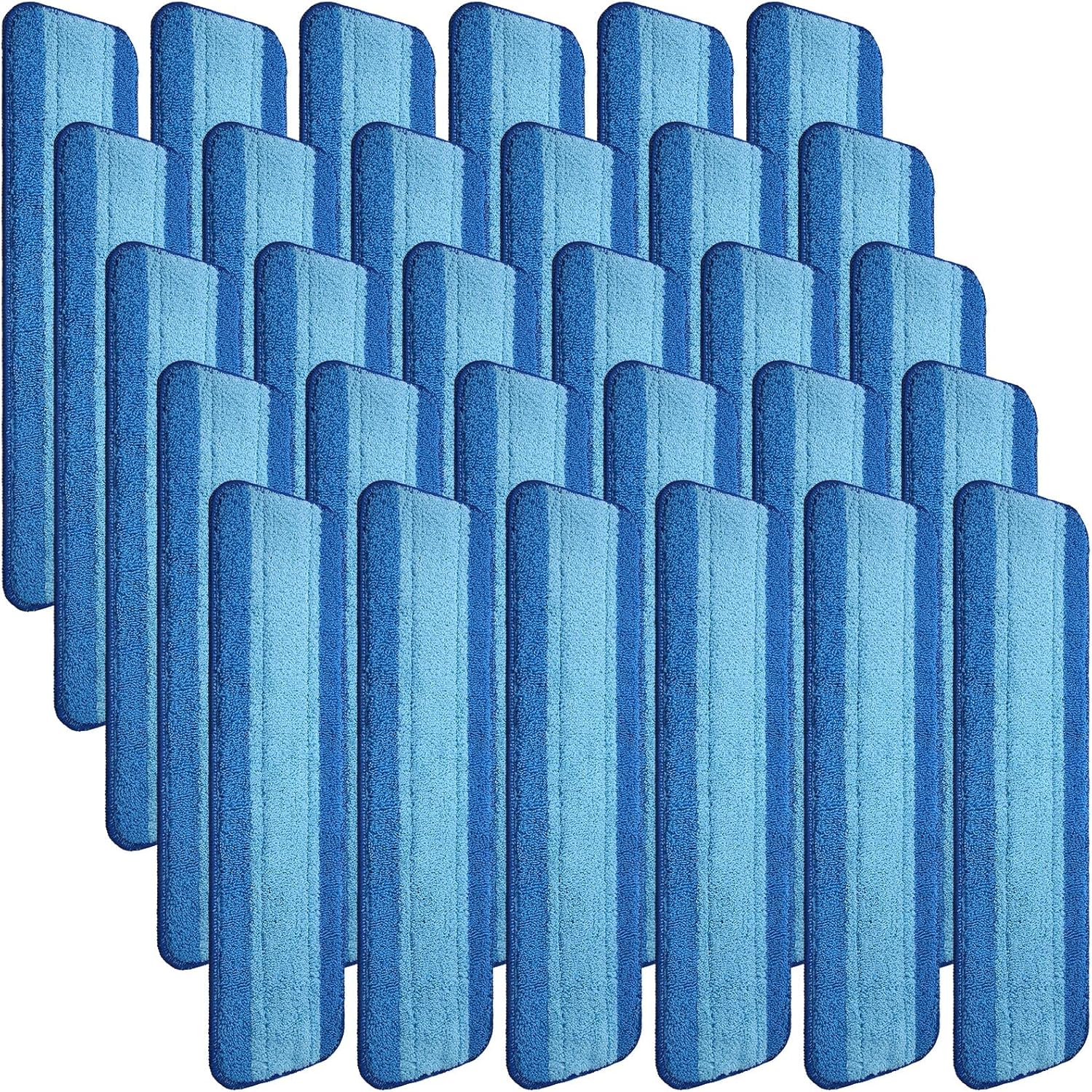 30 Pieces Microfiber Cleaning Pads for Bona Mop Reusable Use