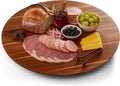 21 in Acacia Wood Lazy Susan for Table Top - Large Turntable
