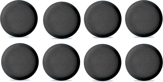 Pyle PDIC81RDBK 8 Inch In-Wall Speakers for Superior Sound