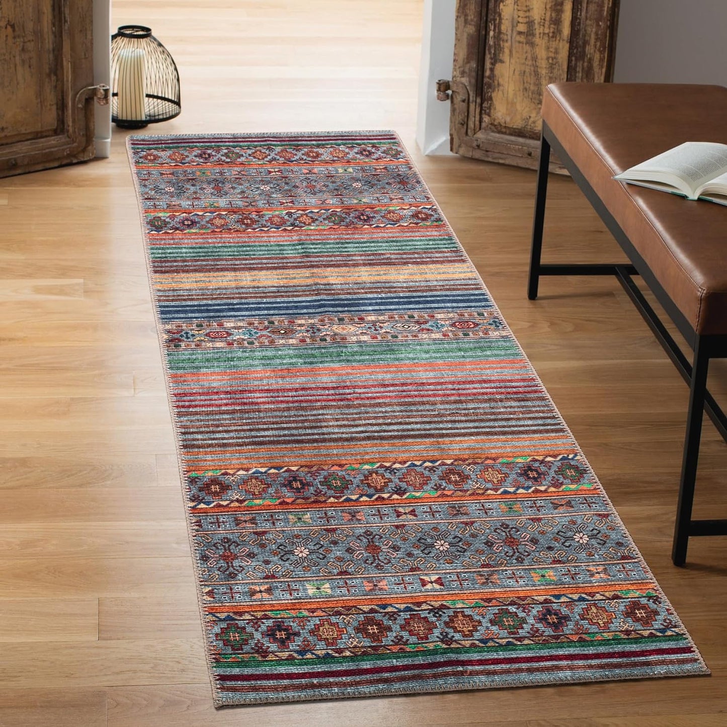 Keen Home Design 2x7 Rug - Vintage Machine Washable Runner