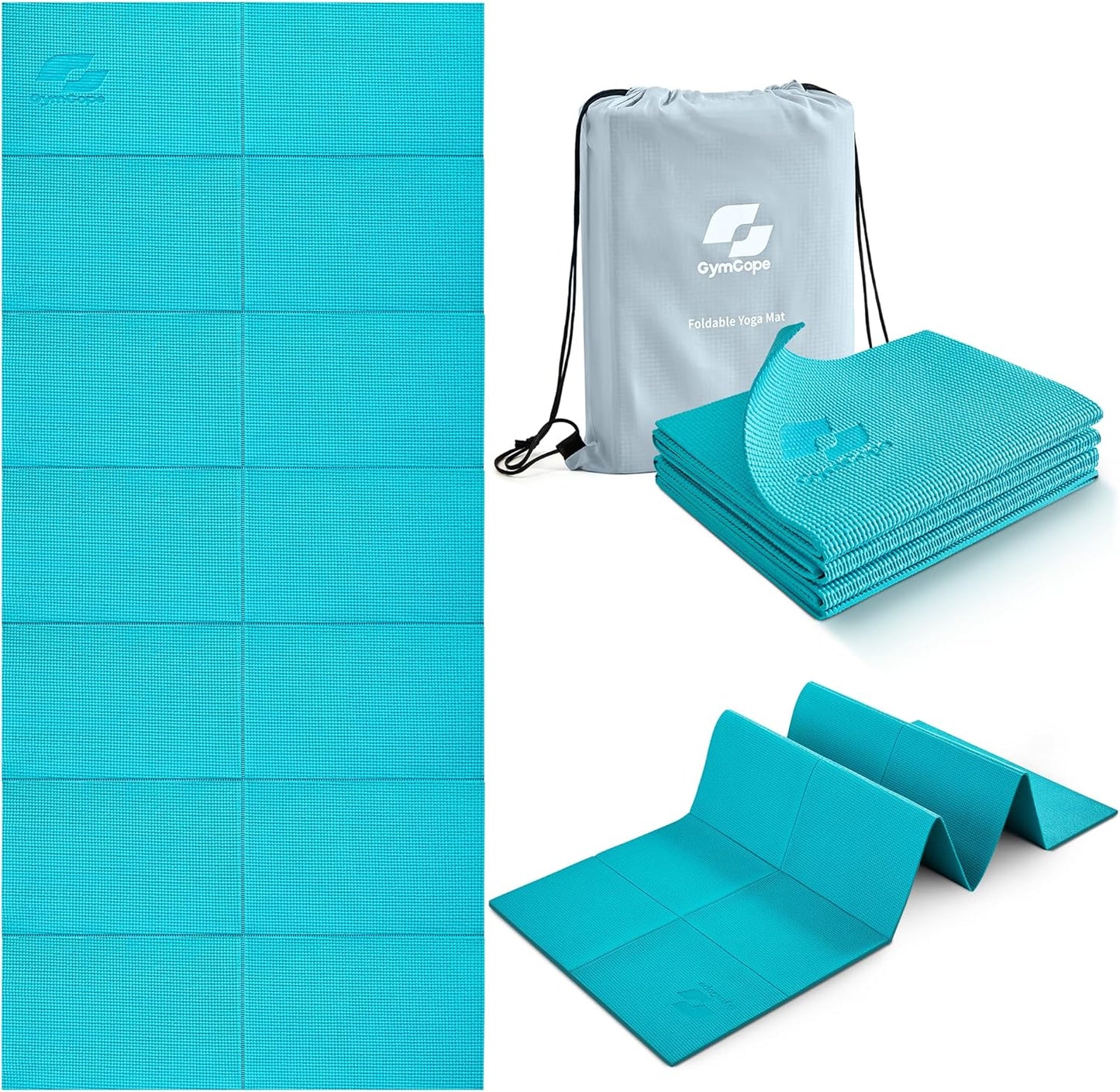 Portable Foldable Yoga Mat - Lightweight & Packable