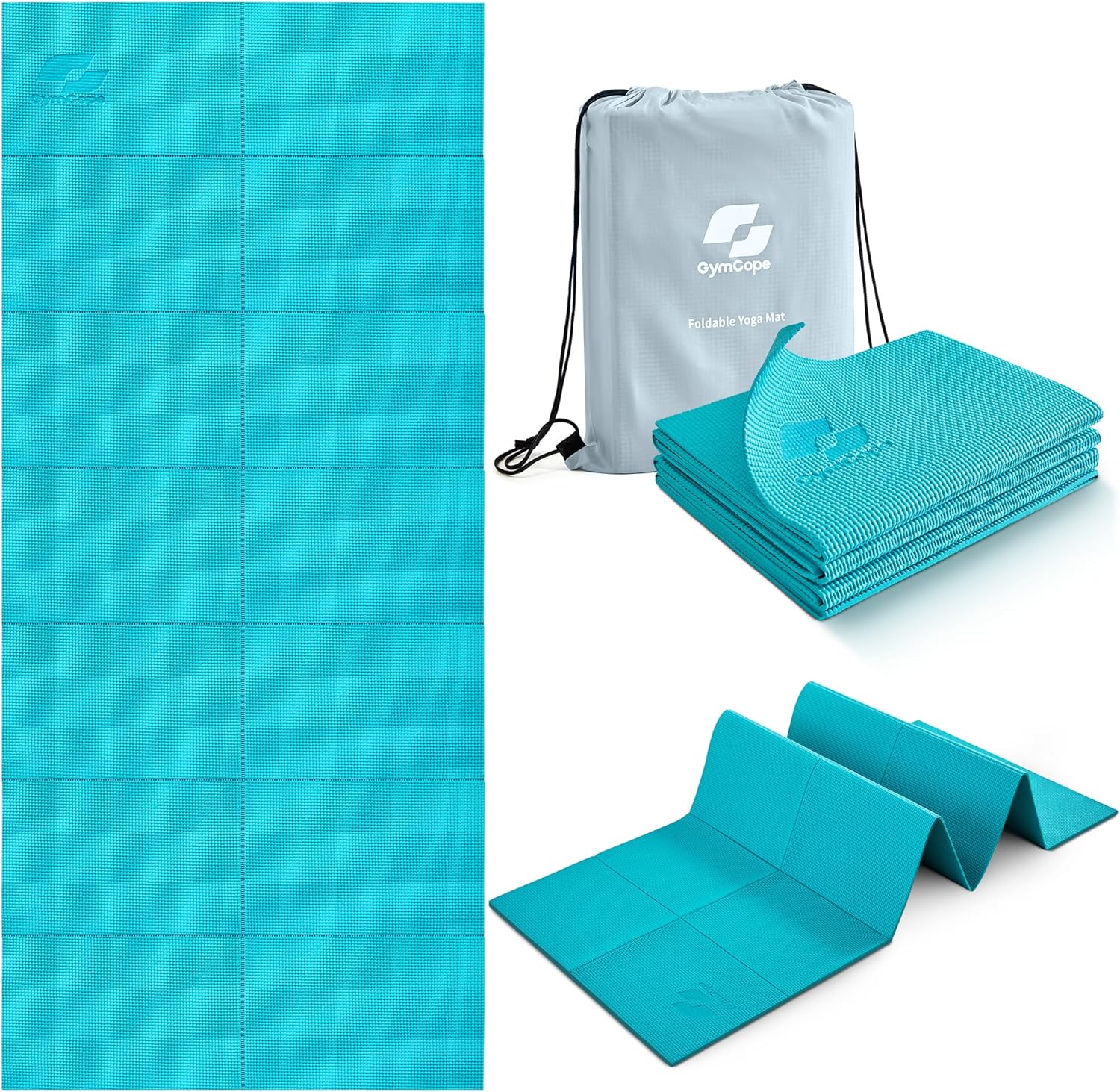 Portable Foldable Yoga Mat - Lightweight & Packable