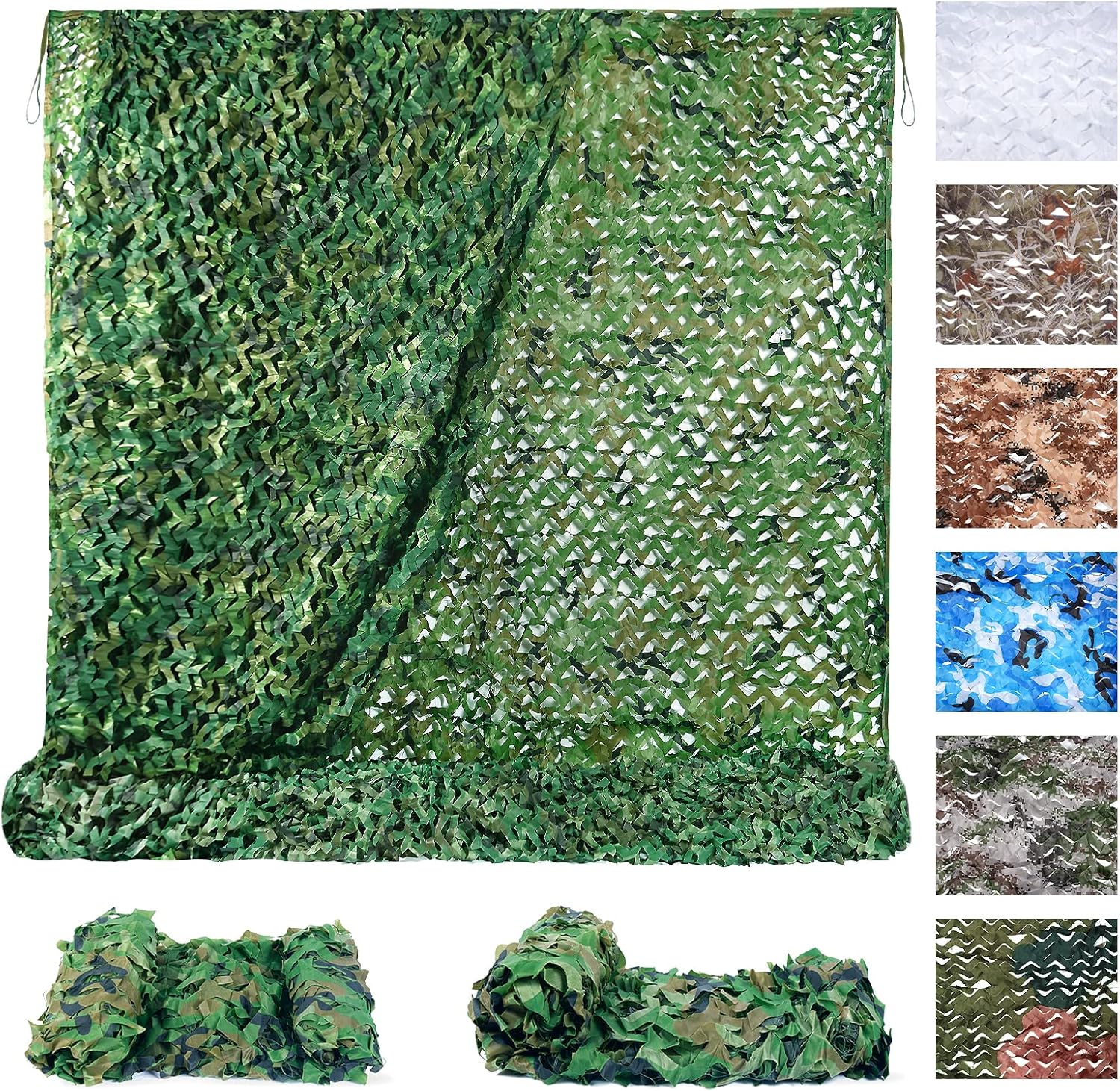Camo Netting for Hunting and Party Decorations - 10x20, 20x20