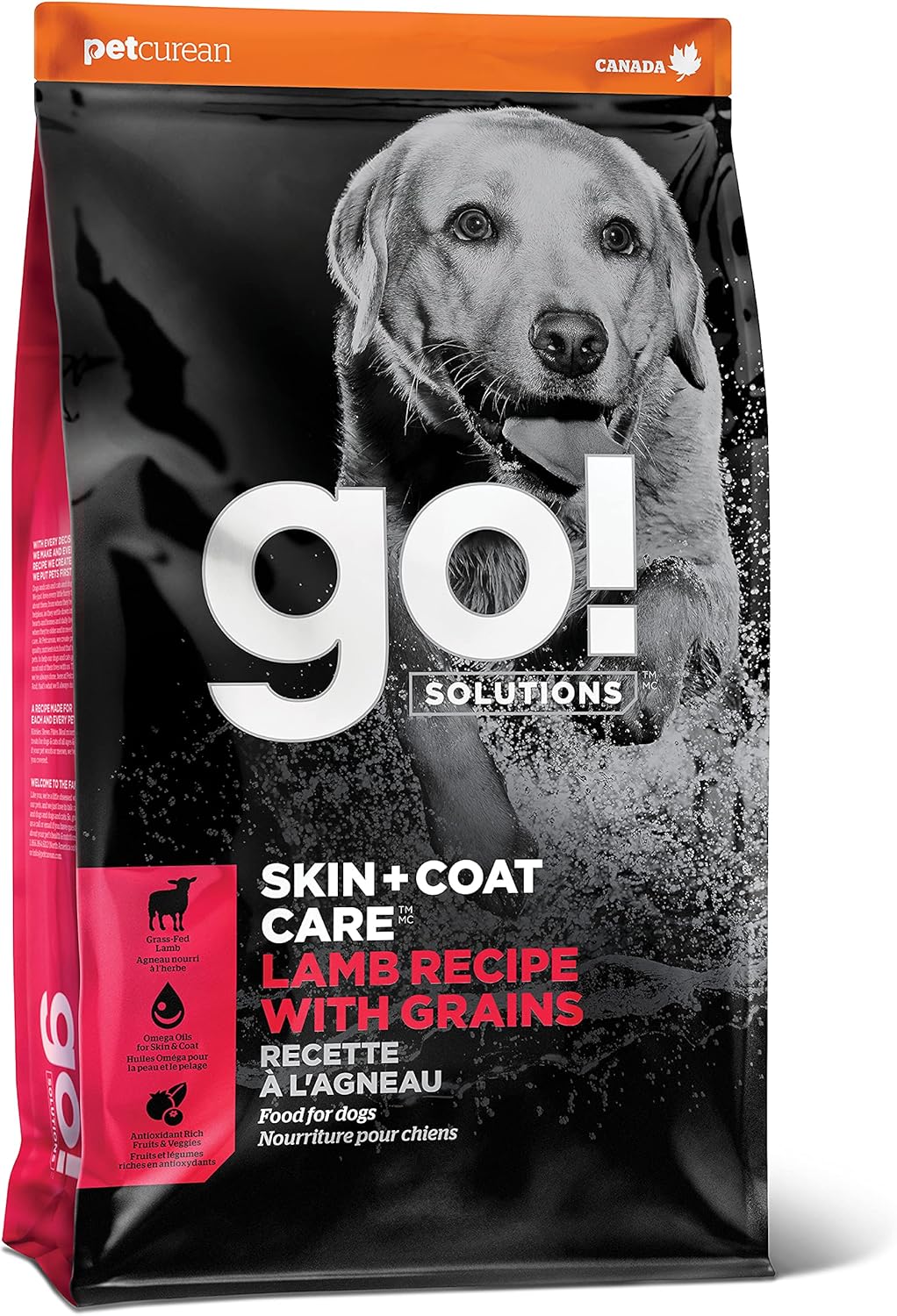 Go! Solutions Skin + Coat Care Dry Dog Food for Healthy Dogs