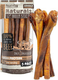 Mighty Paw Naturals Bully Sticks - All-Natural Dental Chew for Dogs