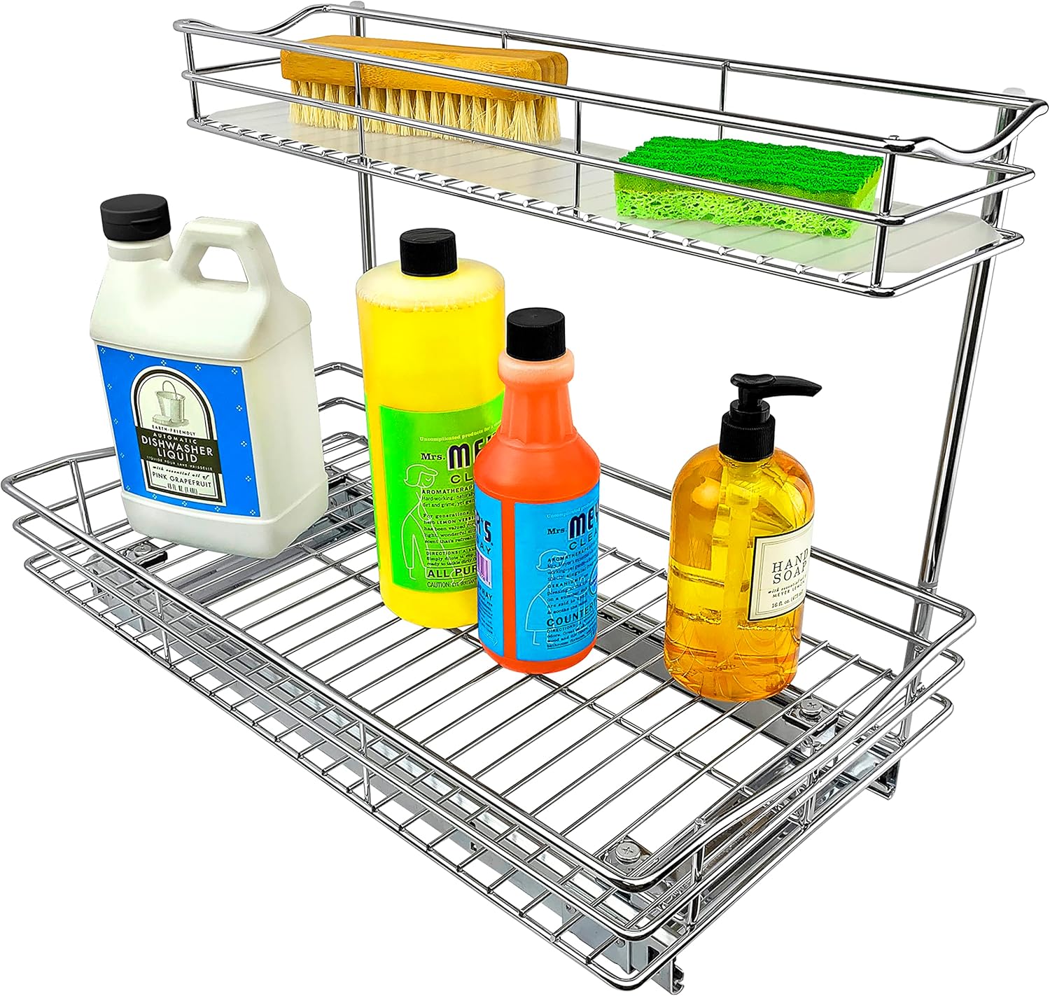 LYNK PROFESSIONAL Pull Out Under Sink Organizer for Cabinets