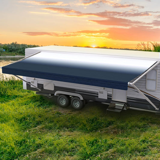 Shade Pro RV Awning Fabric Replacement for Durable Canopy