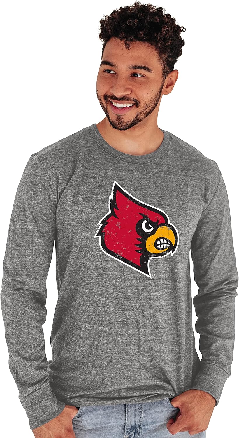 Louisville Cardinals Men's Tri-Blend Long Sleeve T-Shirt Review