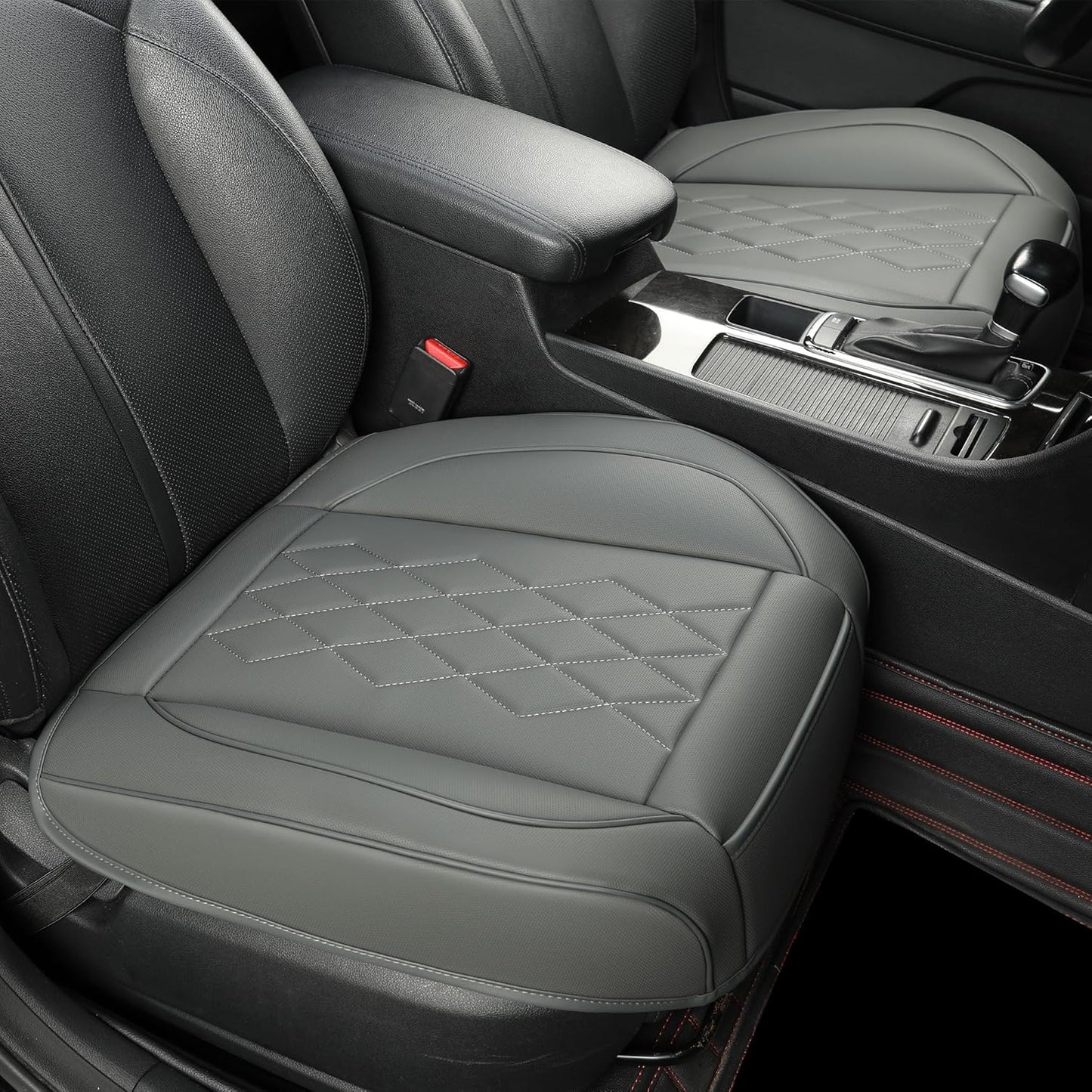 JOJOBAY Leather Car Seat Cover - Premium Front Seat Protectors