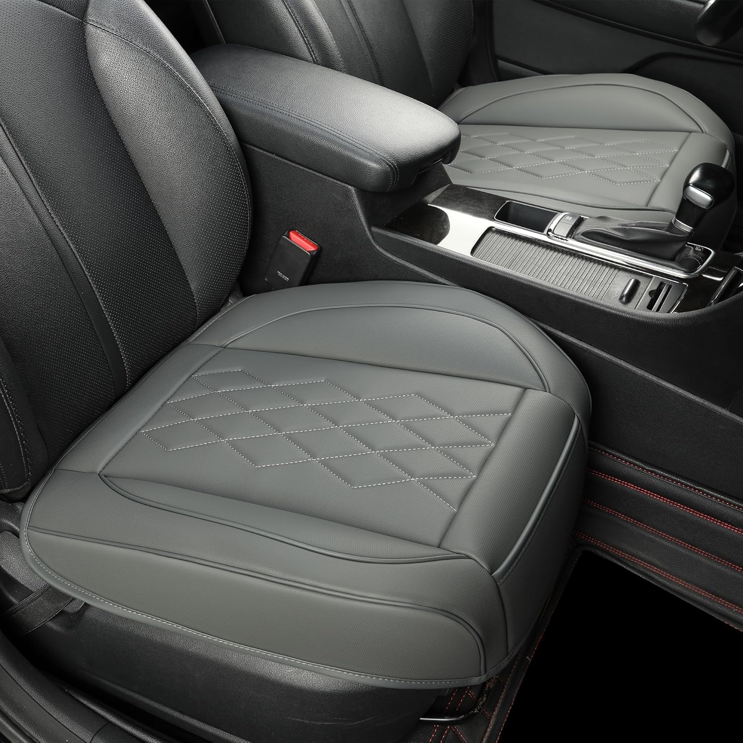 JOJOBAY Leather Car Seat Cover - Premium Front Seat Protectors