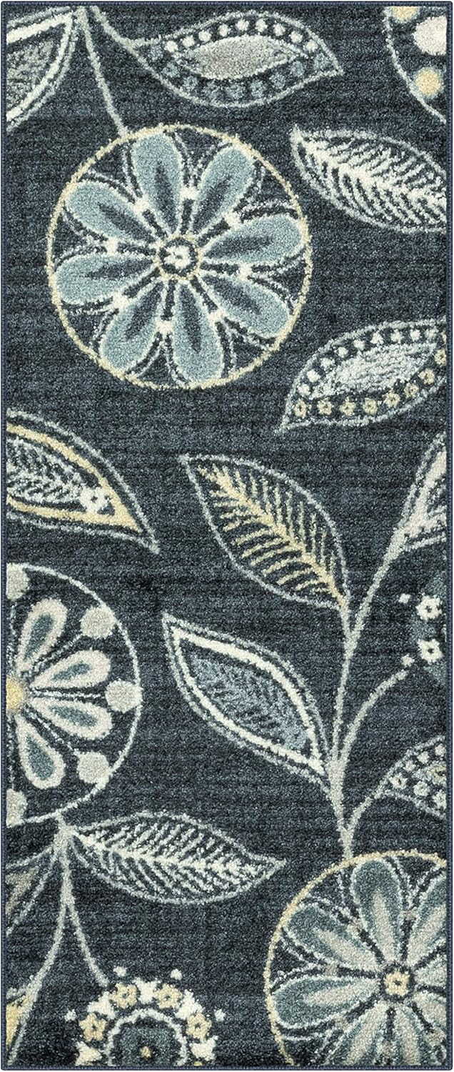Maples Rugs Reggie Floral Runner Rug - Stylish and Durable