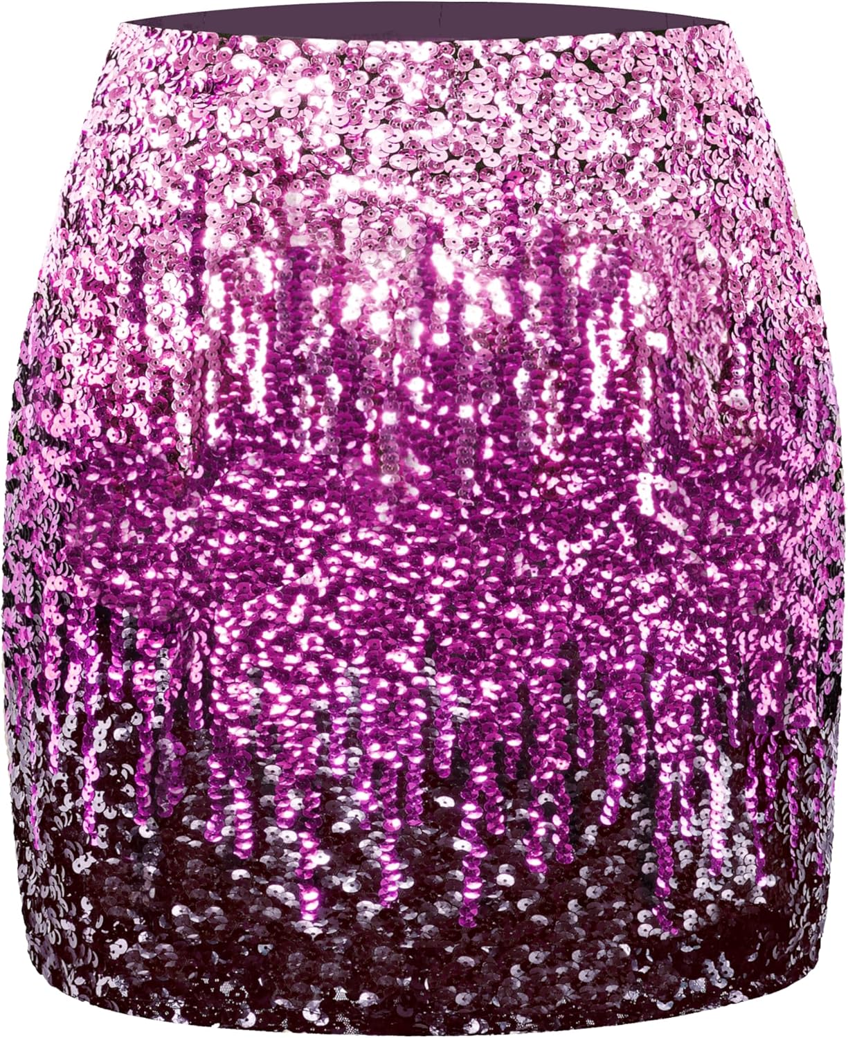 MANER Women's Sequin Skirt for Night Out Party and Events