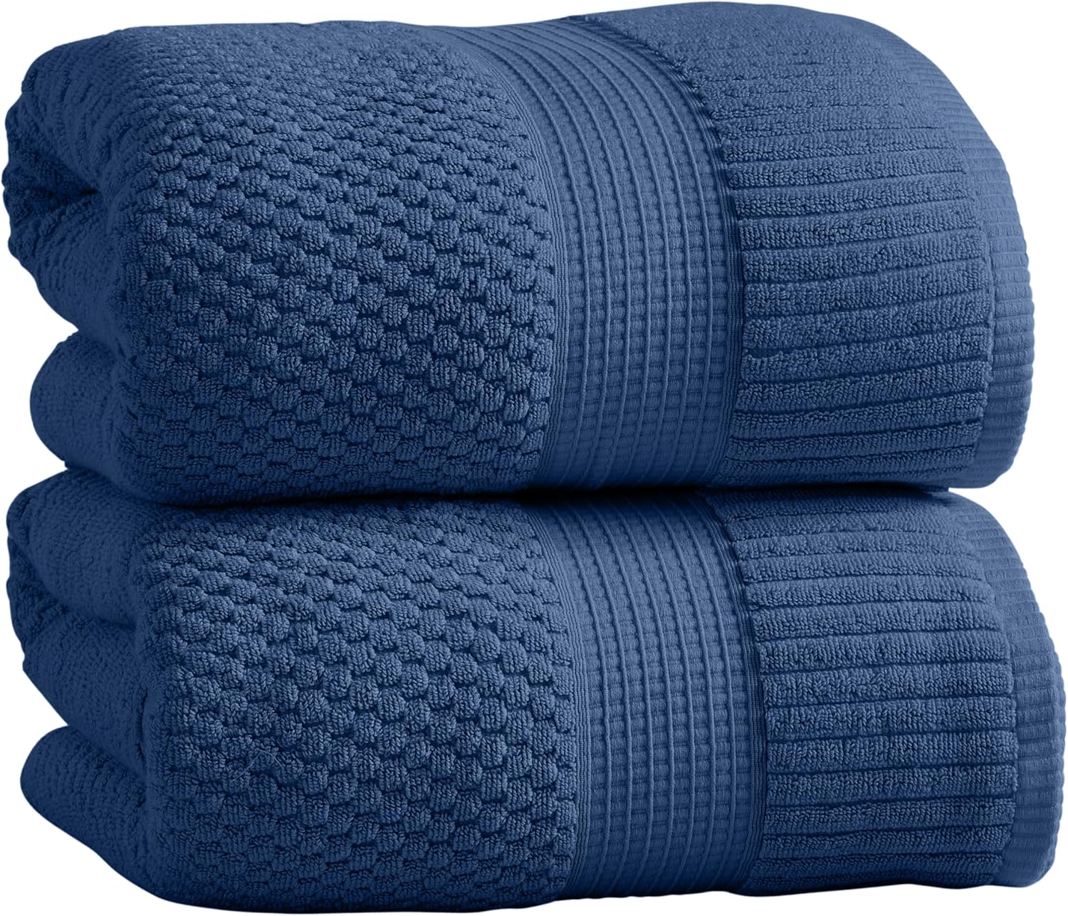NY Loft 100% Cotton Bath Sheet Towel Set - Super Soft & Absorbent