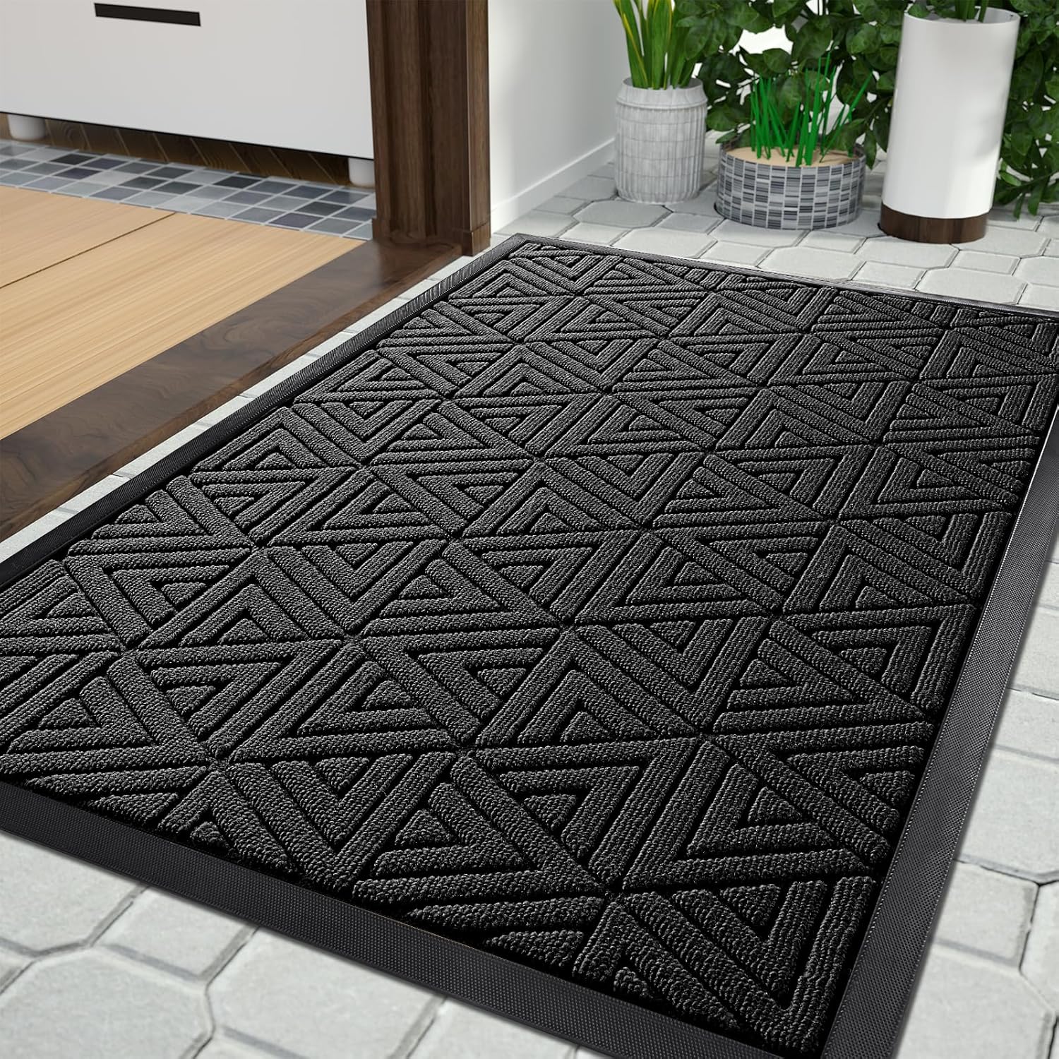 Yimobra Large Door Mat 36x24, Heavy Duty Non-Slip Welcome Mat
