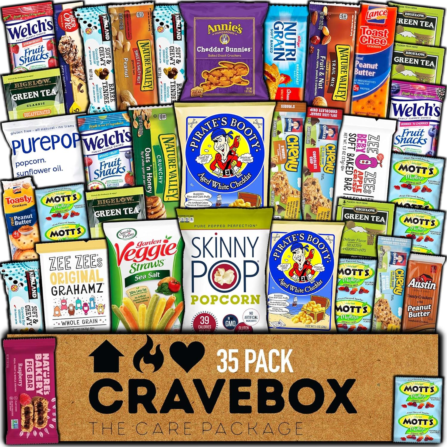 CRAVEBOX Healthy Snack Box - Perfect Gift for Any Occasion