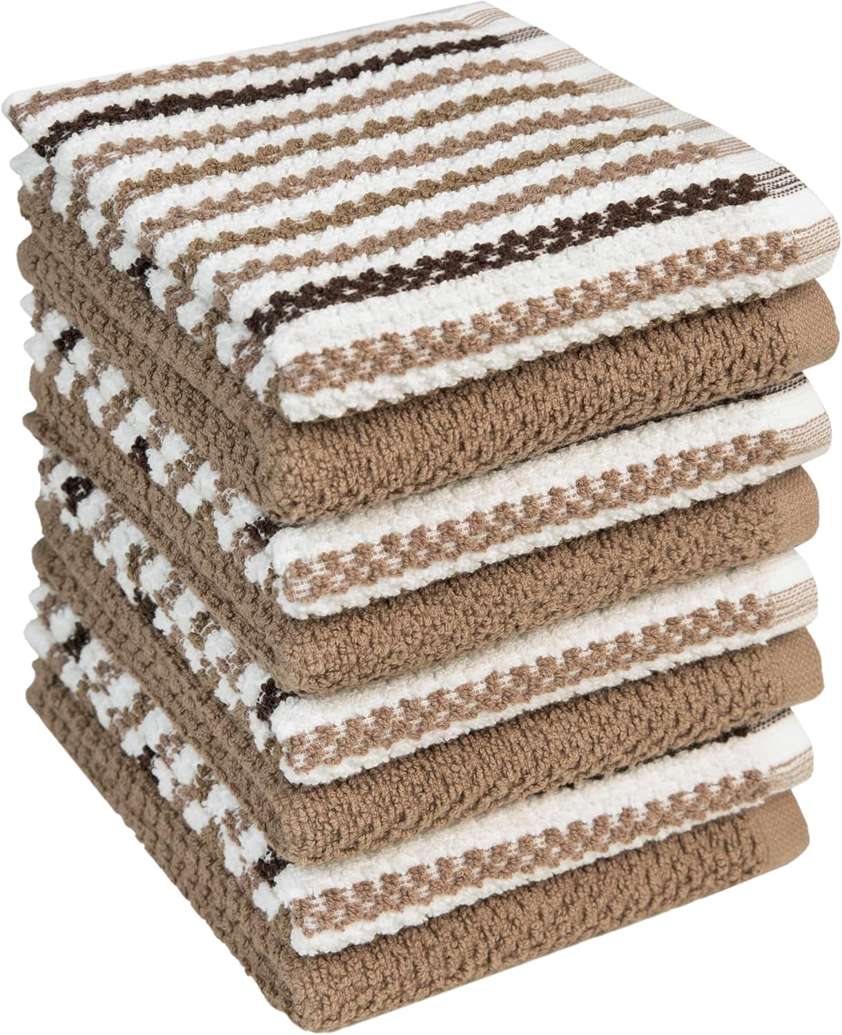 Highly Absorbent Premium Cotton Dish Cloths Set