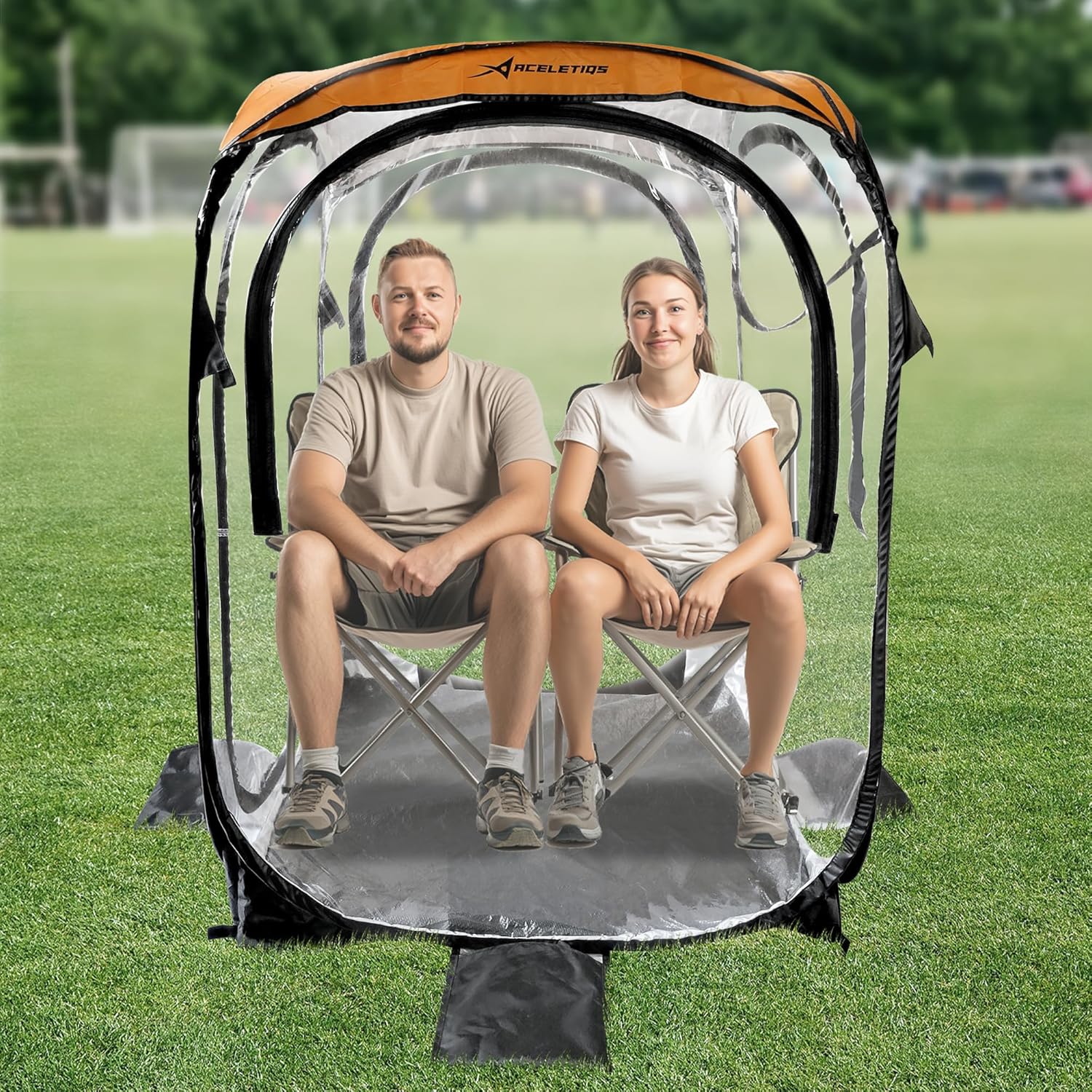Clear View Sports Pod: Portable Shelter