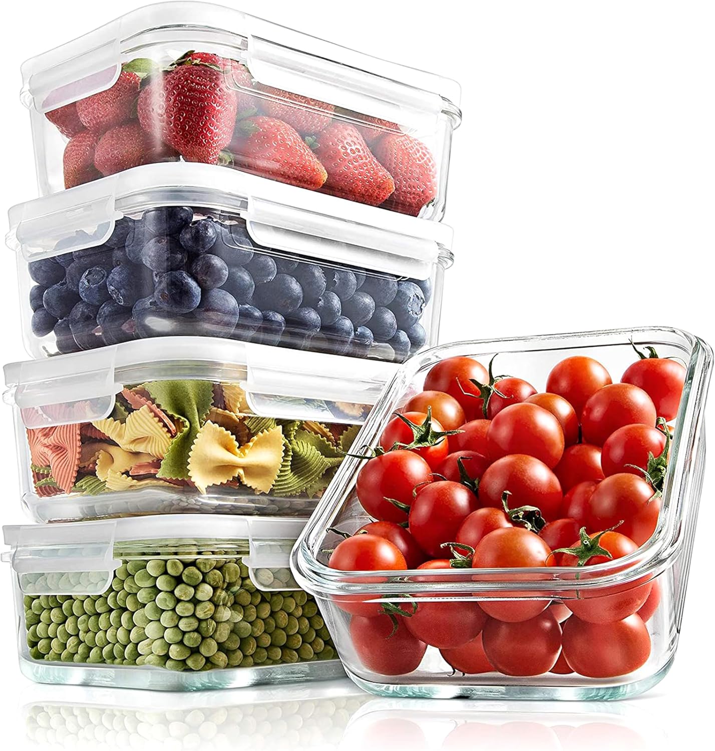 NutriChef 10-Piece Superior Glass Food Storage Containers Set Review