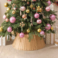 GRANNY SAYS Tree Collar for 4-7.5 ft Tree - Wicker Basket Stand Cover