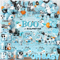 Blue Halloween Baby Shower Decorations for Boys - A Little Boo