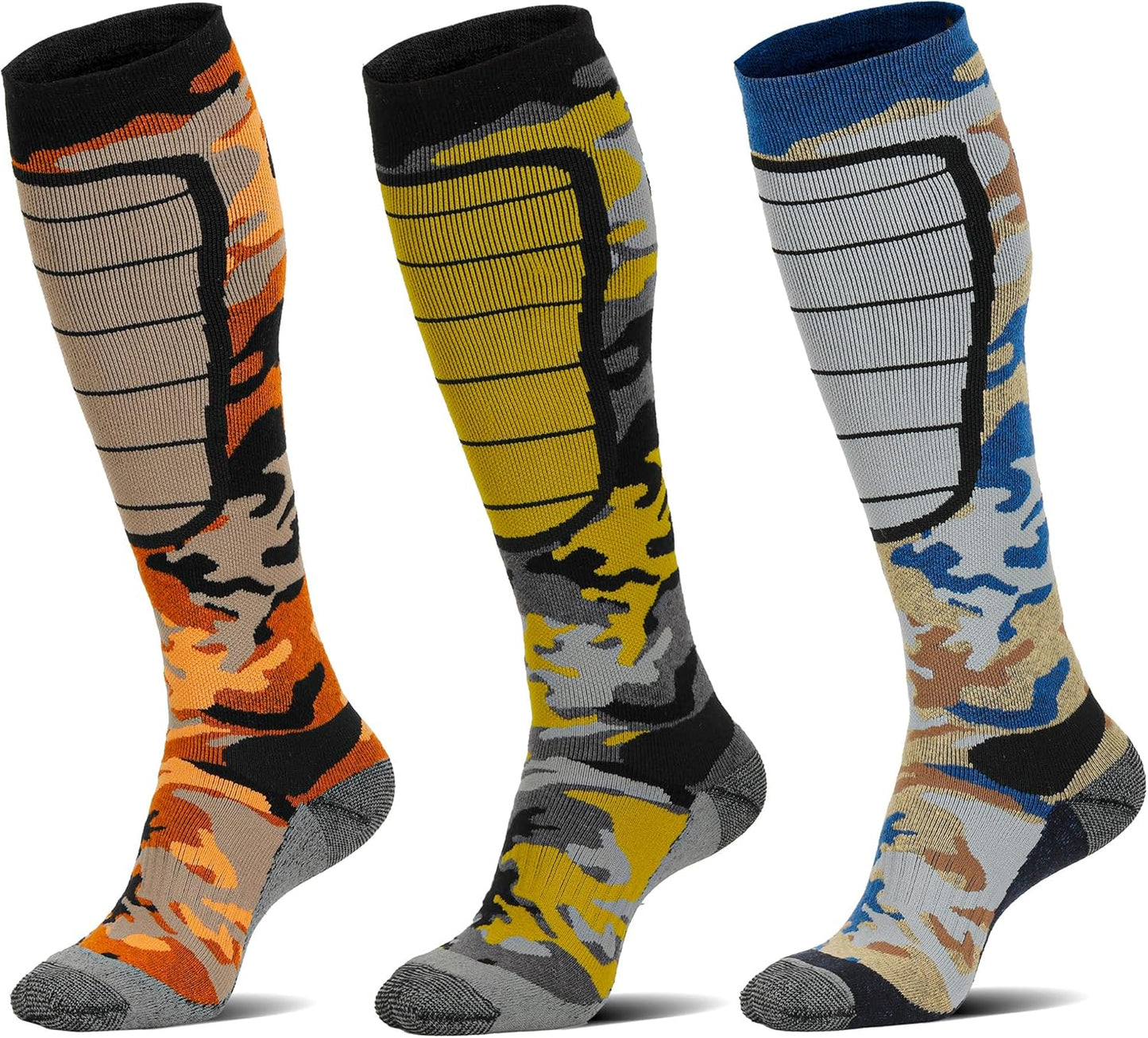 Hylaea Merino Wool Ski Socks - Warm & Comfortable