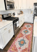 Moynesa Ultra-Thin Washable Rug - Vintage Non-Slip Hallway Mat