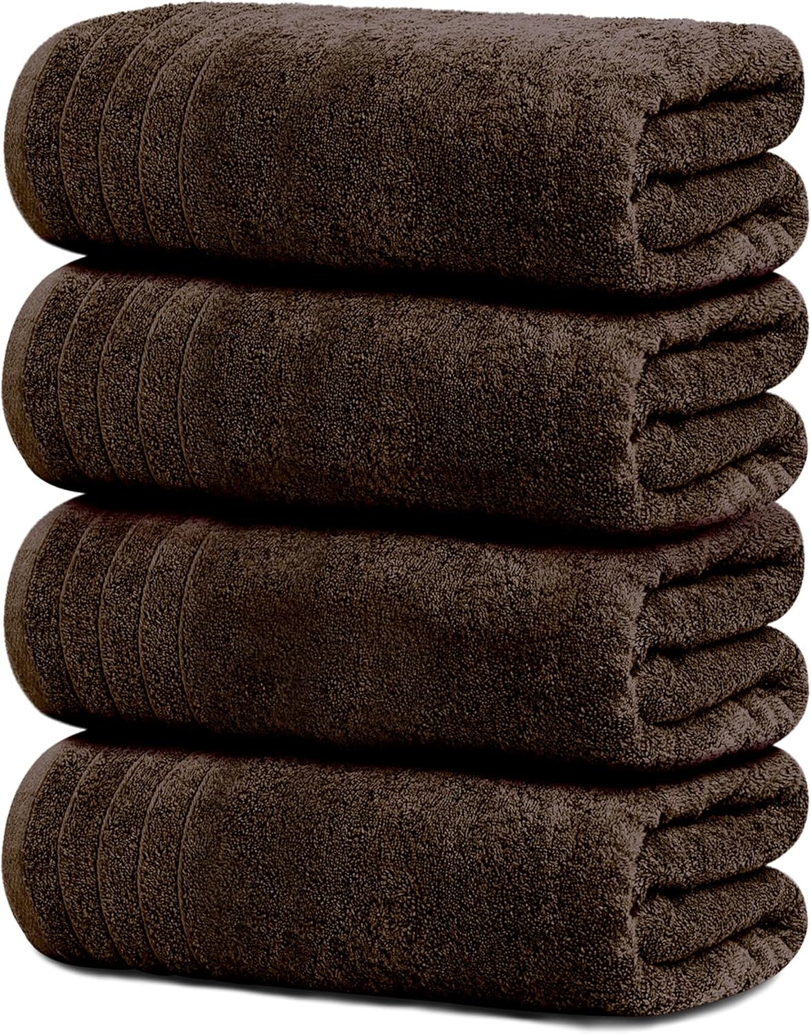 Extra Large Bath Towels Pack of 4, Super Soft & Absorbent