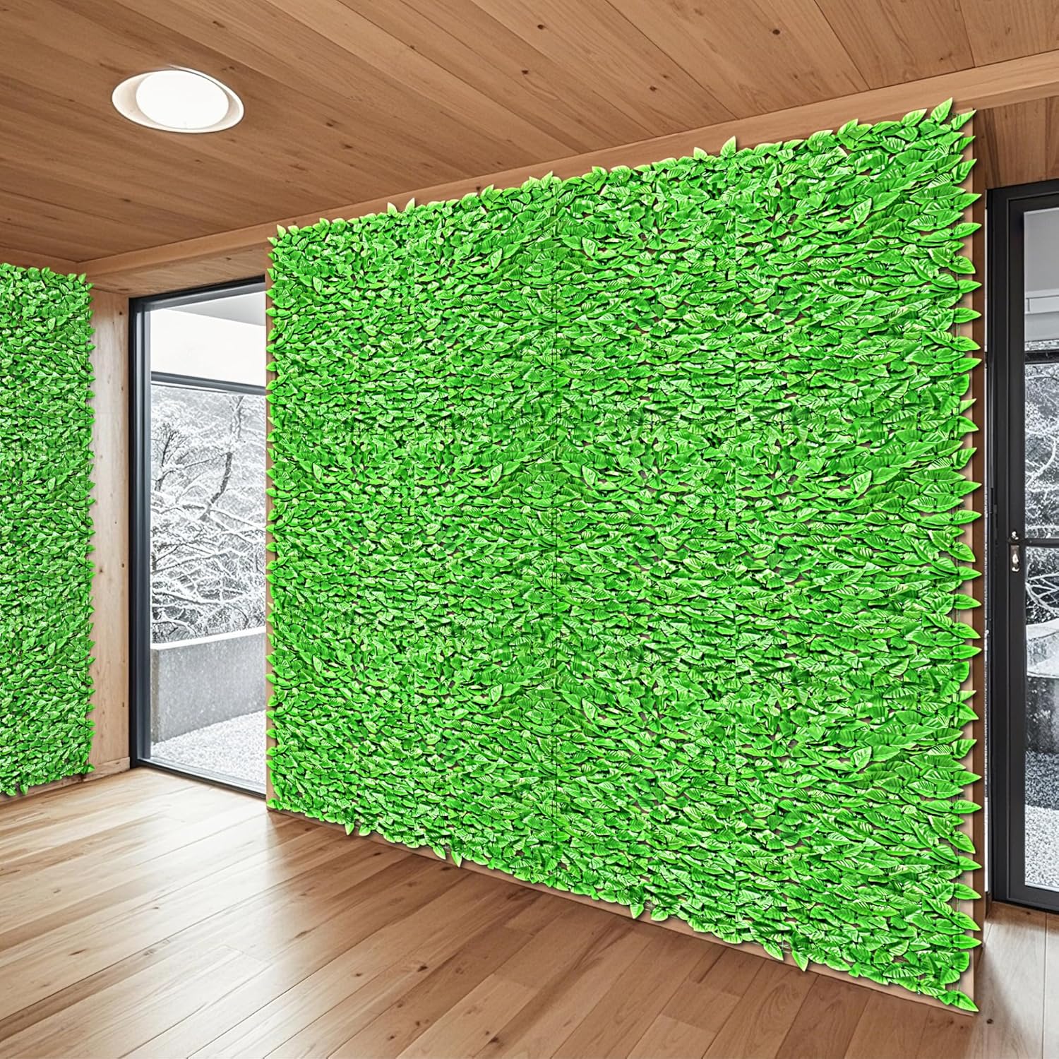 Faux Ivy Privacy Screen for Outdoor Patio and Balcony Decor