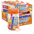 Mentos Gum with Vitamins Citrus Sugar Free Chewing Gum - Bulk 6 Pack