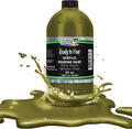 Pouring Masters Olive Green Metallic Pearl Ready to Pour Acrylic Paint