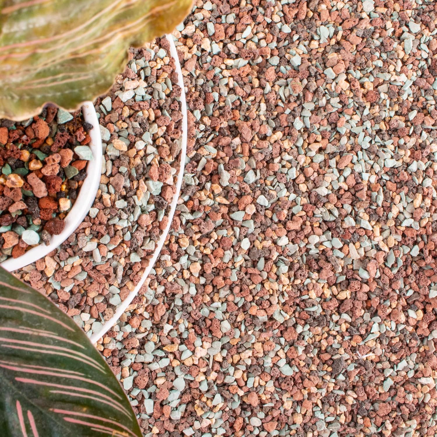 18lb Mix Lava Rocks for Plants - Ideal for Succulent Potting