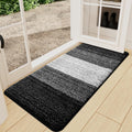 Kitinjoy Indoor Outdoor Door Mat 47x24 - Absorbent Non-Slip Entry Mat