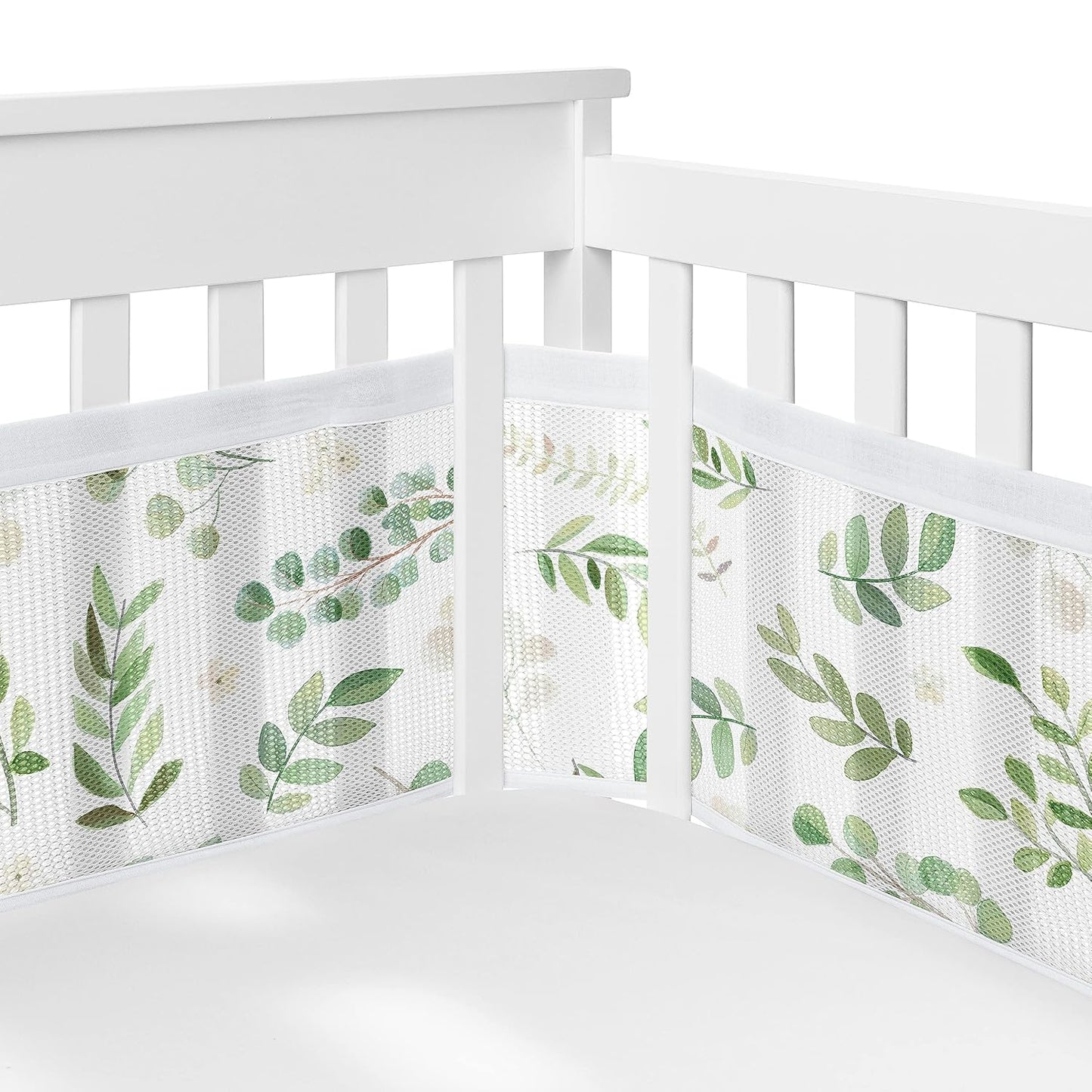 Breathable Mesh Crib Liner Set for Boys and Girls by Sweet Jojo