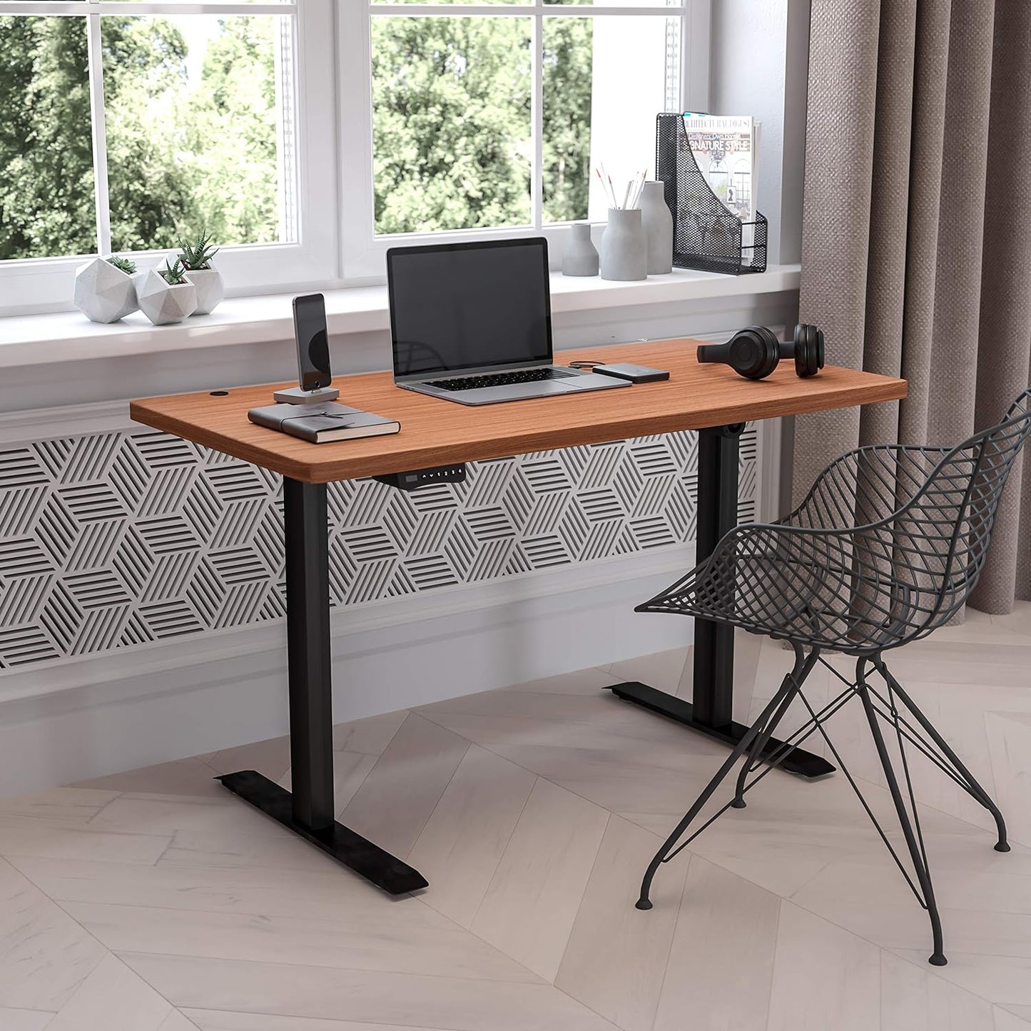 Height Adjustable Standing Desk for Increased Productivity!