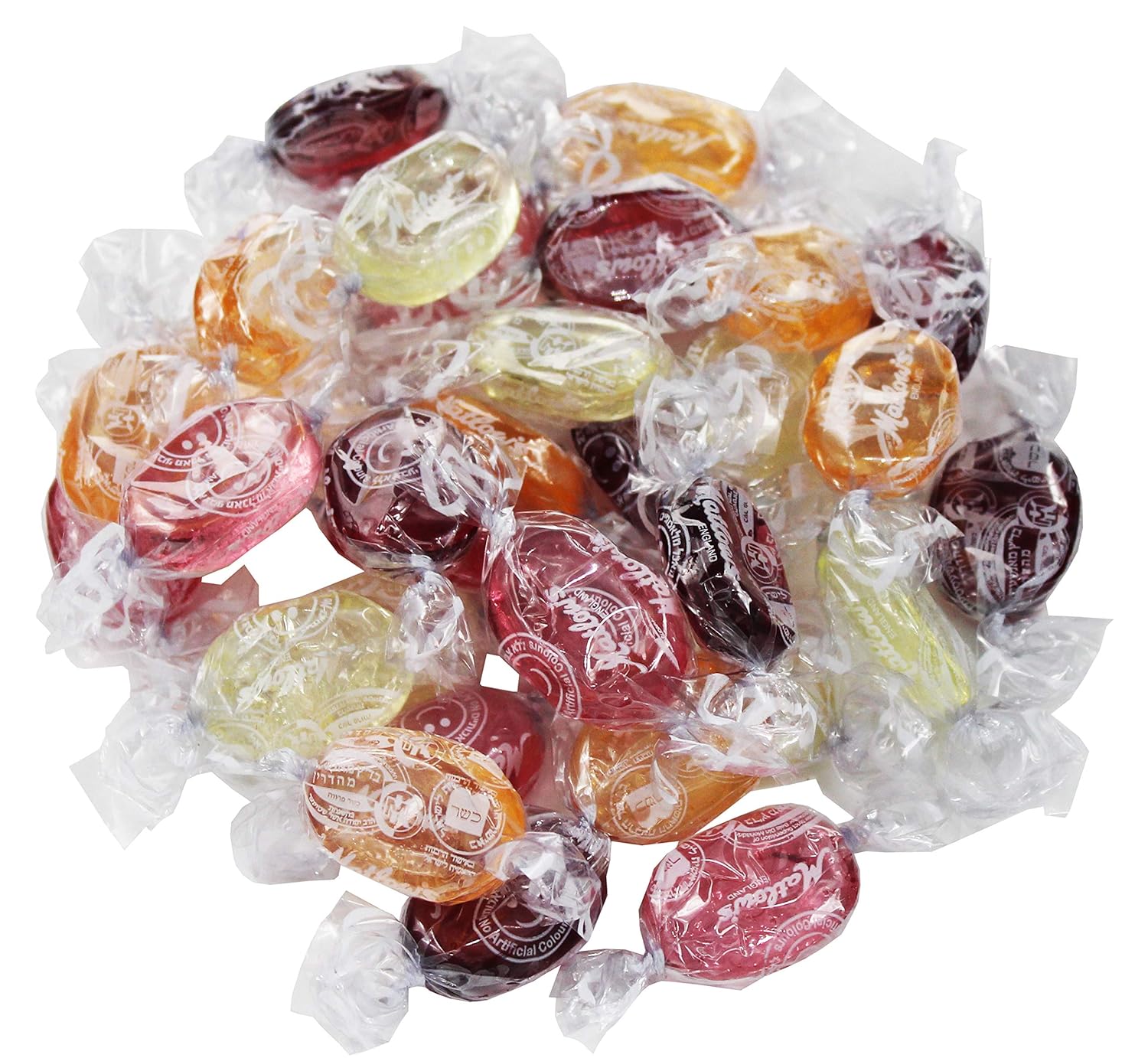 Matlow's Assorted Fruit Hard Candy Kosher 5.5lb Delightful Treats