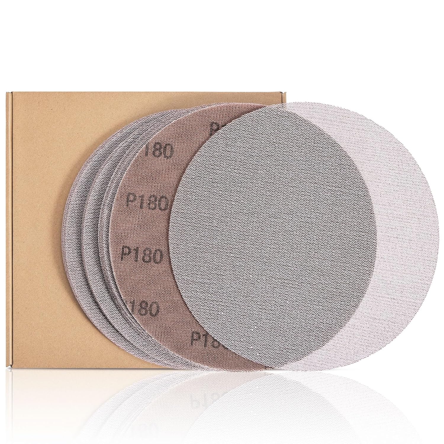 180 Grit Mesh Sanding Discs - Smooth Sanding for DIY Projects