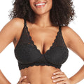 Maidenform Women's Pure Comfort Longline Lace Bralette - Lightly Lined