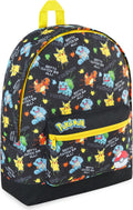 Pokemon Backpack for Kids Teens Boys Girls Pikachu Anime Bookbag