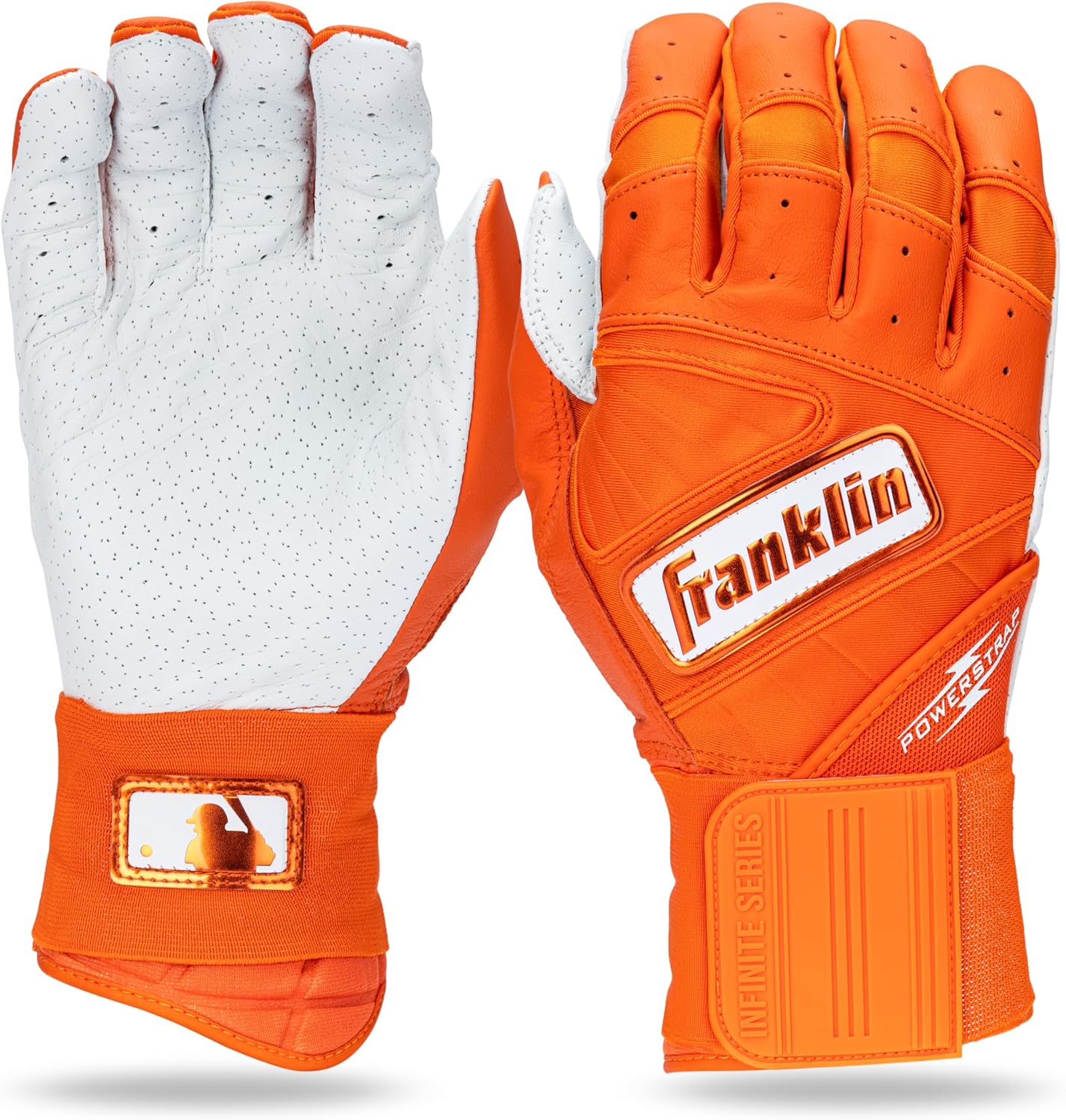 Franklin Sports MLB Batting Gloves - Infinite Powerstrap Design