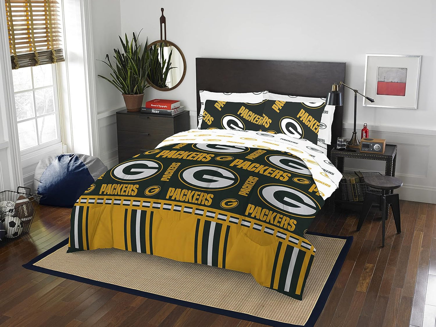 NFL Unisex-Adult Bed in a Bag Set for True Fans Comfort