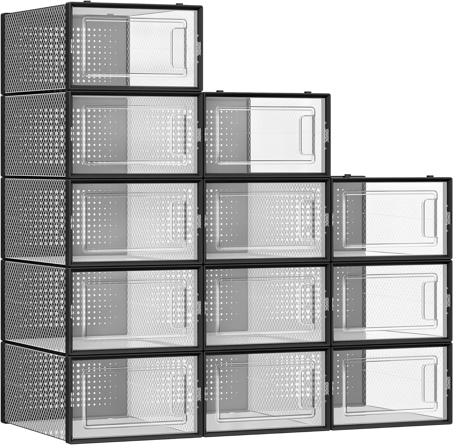 SONGMICS Shoe Boxes for Organizing Your Shoe Collection Efficiently