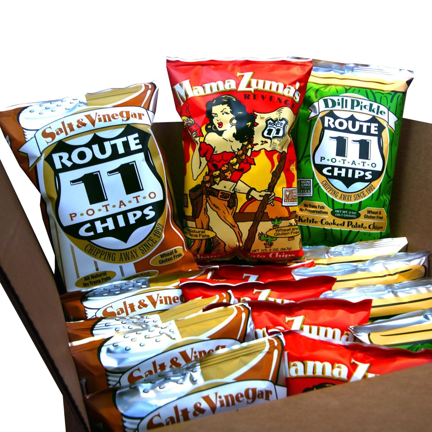 Route 11 Potato Chips Adventure Combo Pack for Snack Lovers