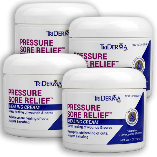 TriDerma Pressure Sore Relief Healing Cream for Quick Recovery
