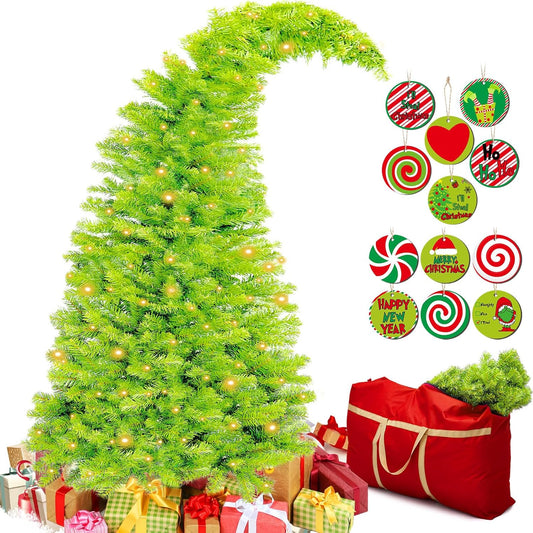 Bendable Christmas Tree with LED Lights for Whimsical Decor