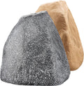 Outdoor Rock Speaker 8ft Grey 200W Passive Pair - Realistic Yard Sound