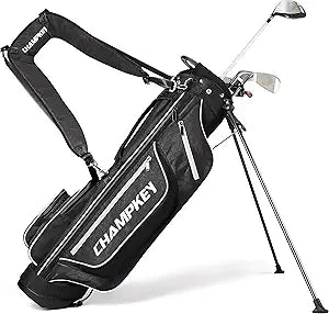 CHAMPKEY Lightweight Golf Stand Bag for Driving Range & Courses